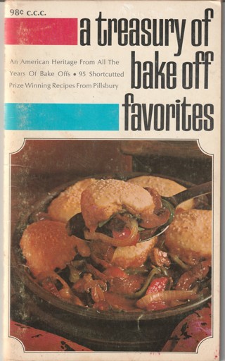 Vintage Cook Book, Magazine soft covered: Treasure of Bakeoff Favorites