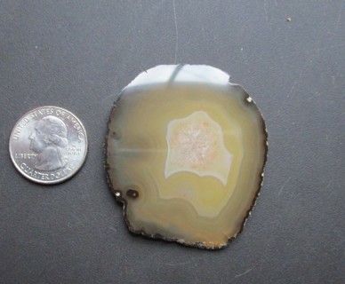 Natural Agate Slice Polished