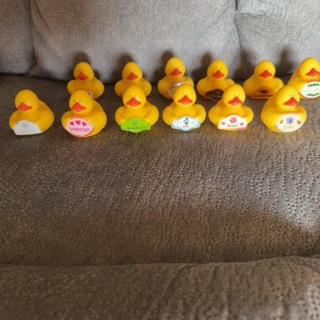 Months Rubber Duckies