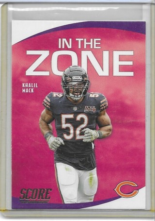 Khalil Mack 2020 Score In the Zone #IZ-KM