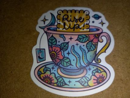 Cool 1⃣ new vinyl lap top sticker no refunds regular mail very nice quality