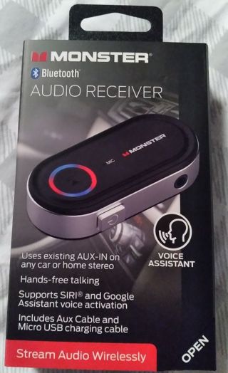 ⭐⭐ Brand New Never Used MONSTER Bluetooth Audio Receiver⭐⭐