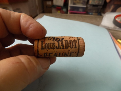 Vintage Louis Jadot Blalinc wine bottle cork 1978 signed France