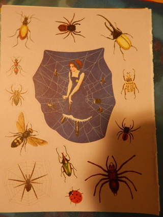 SPIDERS & BUGS Among us stickers...Yuk!    lol