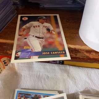 1996 topps gold Jose canseco baseball card 