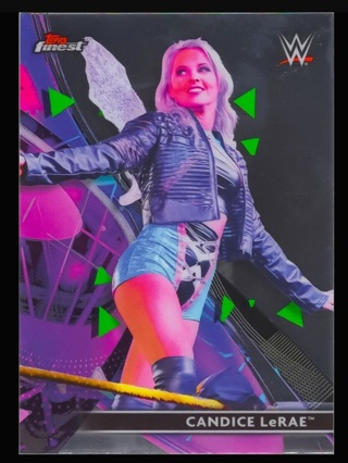 2021 WWE Topps Finest Chrome - Candice LeRae Card #78 NM