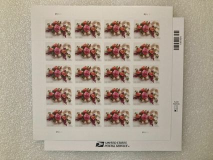 10X TWO OUNCE USA stamps Garden Corsage  US Mail two-ounce cost .85 cents