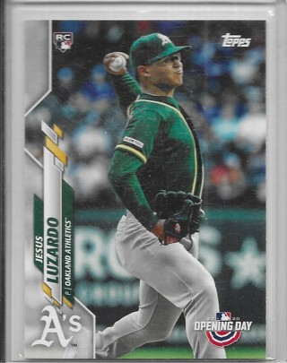 Jesus Luzardo 2020 Topps Opening Day #105 Rookie Card