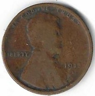 1915-D Lincoln Wheat Penny 
