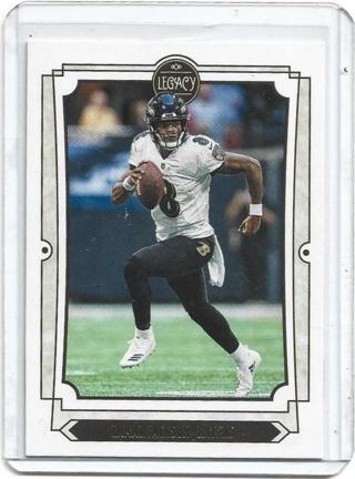 2019 LEGACY LAMAR JACKSON CARD