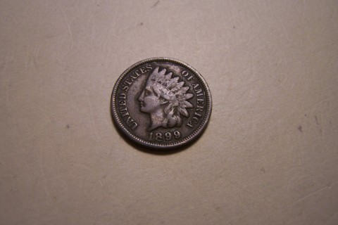 Sharp Details! 1899 Indian Head Penny