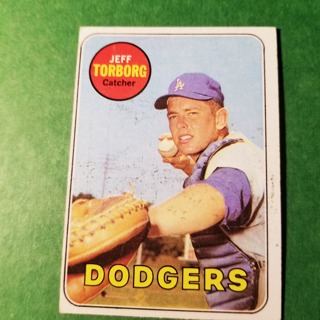 1969 - TOPPS BASEBALL CARD NO. 353 - JEFF TORBORG - DODGERS