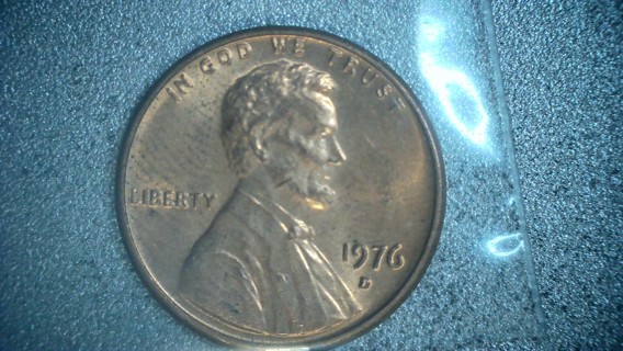 NICE 1976-D PENNY GOOD FILLER #0033