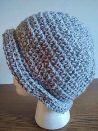 Hand Crocheted Slouch Hat 