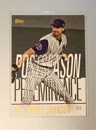 Randy Johnson insert