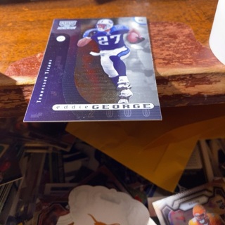 2000 playoff momentum Eddie George football card 