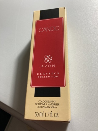 Avon Candid Cologne Spray (New # 2)