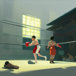Listia Digital Collectible: Boxing Match Round 1