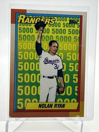 1990 Topps Nolan Ryan Baseball Card #5