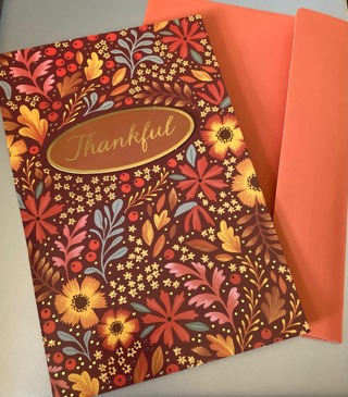 Thank You Greeting Card