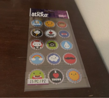 Sticko bottle cap stickers 