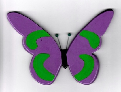 XL COLORFUL BUTTERFLY MAGNET LOT 1 (PLEASE READ DESCRIPTION) 