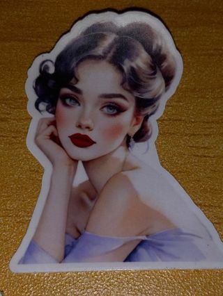 Pretty Cute one vinyl sticker no refunds regular mail only Very nice quality!