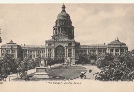 Vintage Unused Postcard: The Capitol, Austin, Texas