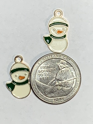 CHRISTMAS CHARMS~#43~SET OF 2 CHARMS~FREE SHIPPING!