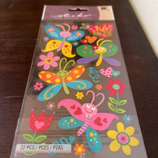 Sticko butterfly stickers 