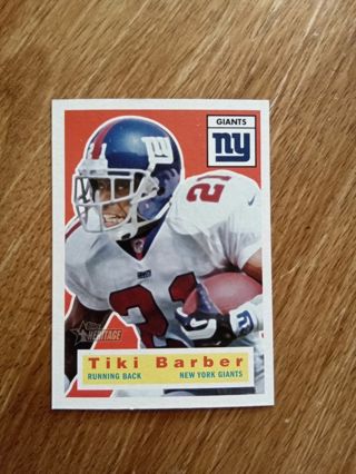 Topps- Tiki Barber