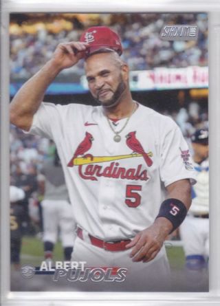 Albert Pujols 2023 Topps Stadium Club St. Louis Cardinals