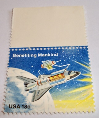 Scott #1914, Benefiting Mankind, One Useable 18¢ US Postage Stamp. Has Original Gum.