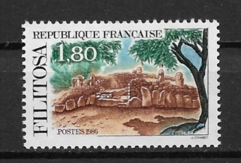 1986 France Sc1995 Filitosa, South Corsica MNH