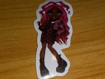 Girl one Cute new vinyl lab top sticker no refunds regular mail win 2 get bonus