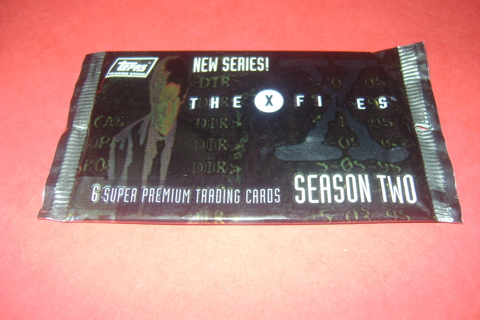 X Files Sealed Trading cards pack