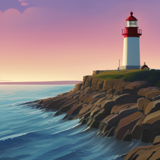 Listia Digital Collectible: Santa Cruz Breakwater Lighthouse