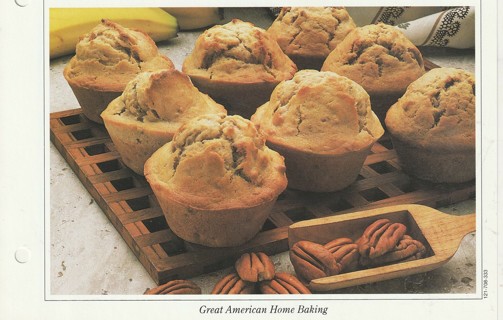 Baking Leaflet: Banana Nut Muffins/ Apple Walnut Muffins