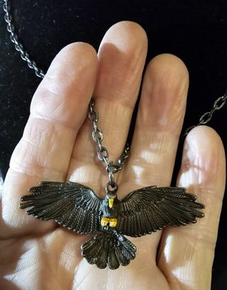 Vintage Eagle Necklace