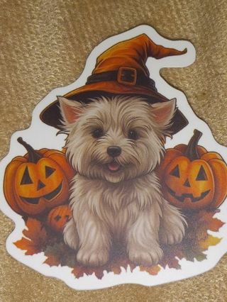 Dog Cute new nice vinyl sticker no refunds regular mail win 2 or more get bonus