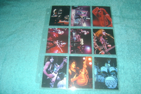 Kiss MINT Collector's Trading cards in sleeve