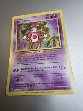 Pokemon Mr. Mime 013/034 promo