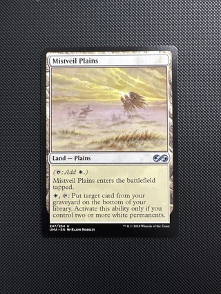 Mistveil Plains Ultimate Masters Magic the Gathering MTG Card