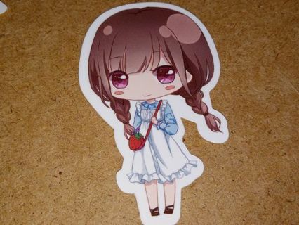 Kawaii new one vinyl lap top sticker no refunds regular mail very nice quality