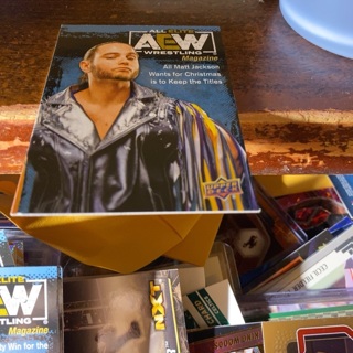 2021 upper deck first edition aew magazine Matt Jackson wrestling card 