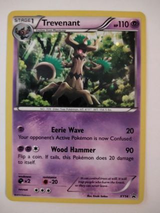 Trevenant xy14 rare holo promo NM Pokemon