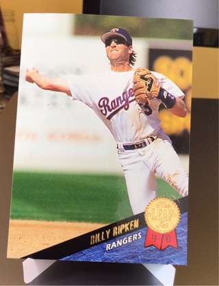 Leaf Baseball Card- Ripken