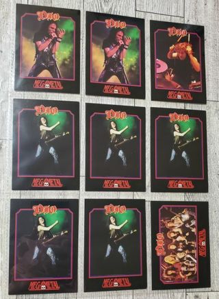 9 DIO 1991 Cards