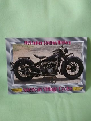 American Vintage Cycles Trading Card #44