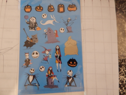 New -- THE NIGHTMARE BEFORE CHRISTMAS stickers